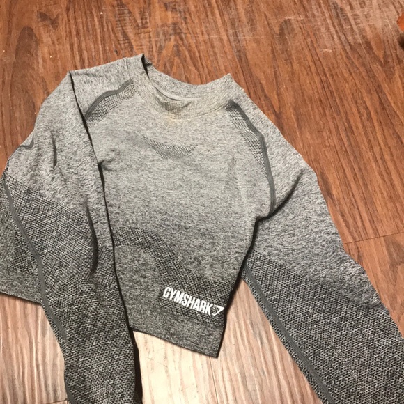 Gymshark vital seamless crop top in gray - Picture 3 of 6